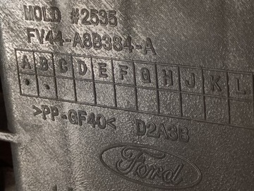 FORD KUGA MK2 II НАКЛАДКА ПЕРЕДНЕГО БАМПЕРА FV44-A8B384-A