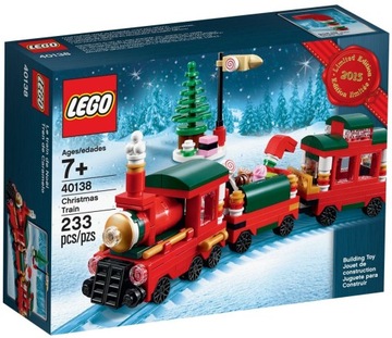 Klocki LEGO Okolicznościowe 40138 Świąteczny Pociąg UNIKAT
