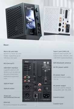 Настольный Hi-Fi аудиоплеер FIIO R7