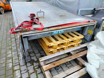 Оцинкованная погрузочная рампа Hafa 2,00м х 4,00м 6Т