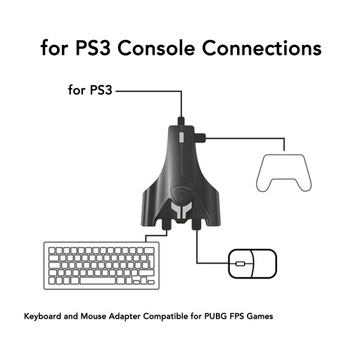 Конвертер клавиатуры и мыши Профессиональный USB-адаптер для VR-клавиатуры
