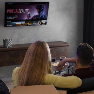SMART TV BOX ANDROID 9 64BIT 6K WIFI 802.11N HDR + ДИСТАНЦИОННОЕ УПРАВЛЕНИЕ Сетевой вход