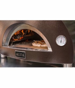 Садовая дровяная печь для пиццы Alfa Forni Nano BASE в комплекте