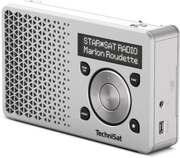 Radio sieciowo-bateryjne FM TechniSat DigitRadio DAB+ FM 10 godzin pracy