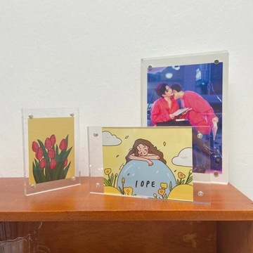 Акриловая фоторамка Kpop Idol с прозрачной фоторамкой