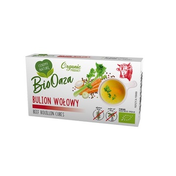 EKOLOGICZNE KOSTKI ROSOŁOWE WOŁOWE 6 SZTUK BIO