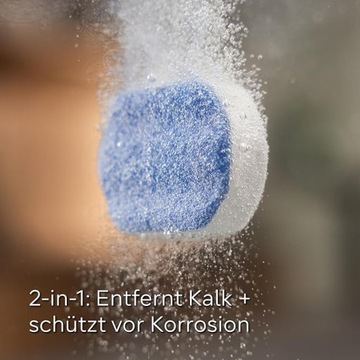 Таблетки для удаления накипи для кофемашин 2в1 Bosch Siemens TZ80002, 3 шт.