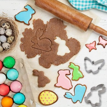 ФОРМА ДЛЯ ВЫПЕЧКИ ПЕЧЕНЬЯ ПАСХАЛЬНАЯ ФОРМА 12 ШТ.