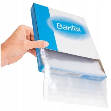 Футболки Bantex Crystal A4 45 мкм 100шт прозрачные