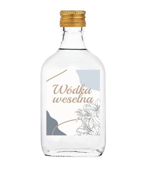 Мини-наклейки Wedding Vodka 100мл 65шт+3 БЕСПЛАТНО!