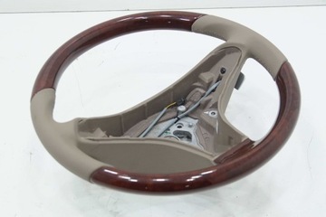 ДЕРЕВЯННЫЙ КОЖАНЫЙ РУЛЬ MERCEDES SL R230 LIFT