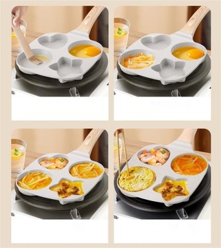 Утолщенная мини-кастрюля для яиц с плоским дном