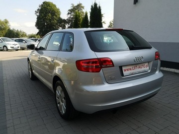 Audi A3 8P 2009 Audi A3 1.6 MPI 102KM SPORTBACK Klimatronic Isofix, zdjęcie 7
