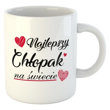 KUBEK DO KAWY PREZENT NA WALENTYNKI PREZENT NA WALENTYNKI DLA CHŁOPAKA
