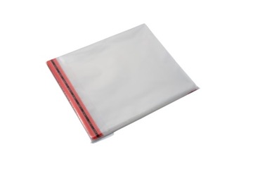 WORKI,FOLIJKI CELOFANOWE 15x15+3cm z taśmą 100szt.