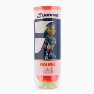 Теннисные мячи Babolat Orange 3 шт. оранжево-желтые 501035 OS.