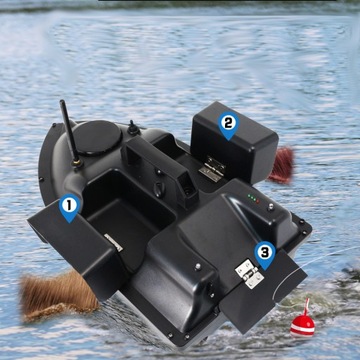 BAITING BOAT V010 GPS ЭХОЛОТ С САМОВОЗВРАТОМ