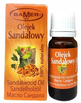 BAMER OLEJEK ETERYCZNY SANDAŁOWY 100% NATURALNY 7
