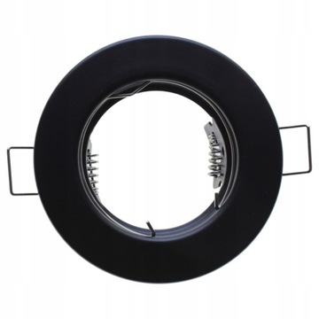 OPRAWA OPRAWKA HALOGENOWA CZARNA GU10 LED 3W