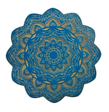 Podkładka 24cm Dekoracja Stołu Kwiat Mandala