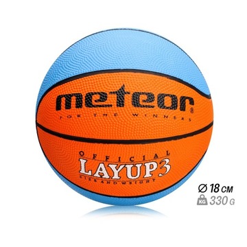 БАСКЕТБОЛ METEOR LAYUP ДЛЯ ДЕТЕЙ до 8 лет №3