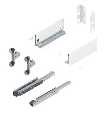 Szuflada BLUM LEGRABOX (M) niska L-450 do 40kg.