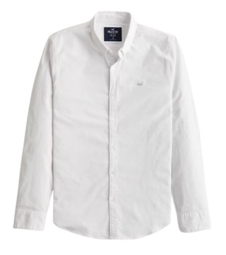 koszula Abercrombie Hollister XL Tall epic flex biała
