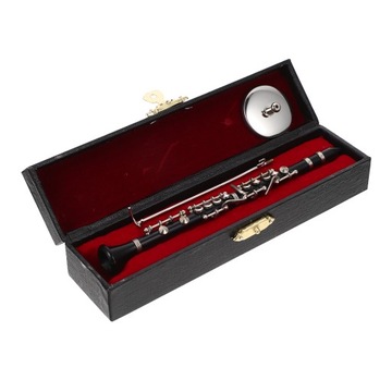 DEKORACJE UŻYTKOWE OZDOBA KLARNETOWA MINI INSTRUMENT MUZYCZNY NOVEL OFFICE
