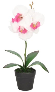 STORCZYK ORCHIDEA SZTUCZNE KWIATY W DONICZCE