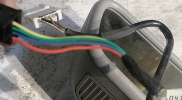 MERCEDES CLS W219 04R ZRCÁTKO VNITŘNÍ 5+5PIN