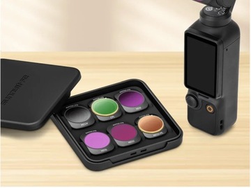 Поляризационный фильтр серый CPL ND64-PL ND/PL для камеры DJI Osmo Pocket 3