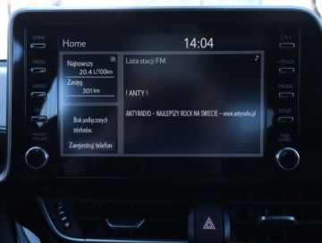 Toyota C-HR I Crossover Facelifting 2.0 Hybrid Dynamic Force 184KM 2020 Toyota C-HR 2.0 Hybrid, Salon Polska, Serwis ASO, zdjęcie 11