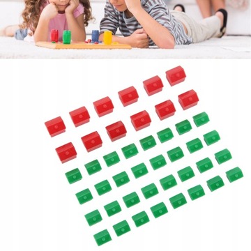 ИГРОВЫЕ ДОМА - 44 ШТ. ДОМАШНИЕ ПЕШКИ