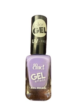 So CHIC Gel effect lakier do paznokci uv free liliowy