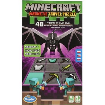 Ravensburger Minecraft: Magnetic Travel Puzzle