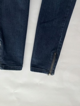 C&A stretch spodnie dżinsy RURKI jeans 34 XS