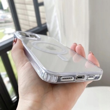 ПРОЧНЫЙ ПРОЗРАЧНЫЙ МАГНИТНЫЙ ЧЕХОЛ ДЛЯ IPHONE 12 PRO MAX