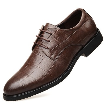 BUTY MĘSKIE SKÓRZANE CASUAL ELEGANT WIZYTOWE43