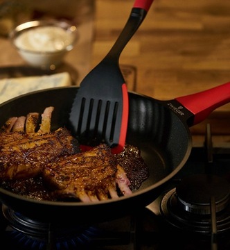 ZWIEGER ОБСИДИАНОВАЯ СКОВОРОДА 24 СМ ИНДУКЦИОННАЯ + КРЫШКА