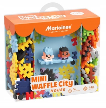 Klocki Mini Wafle Dom House City 148 el Waffle