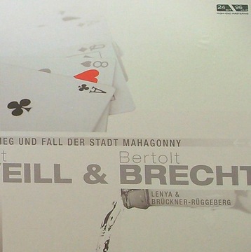Kurt Weill & Bertolt Brecht Aufstieg Und Fall Der Stadt Mahagonny 2xCD