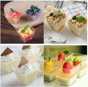 SPACE чашки 1 контейнеры для закусок FINGERFOOD десерты 90мл 24 шт.