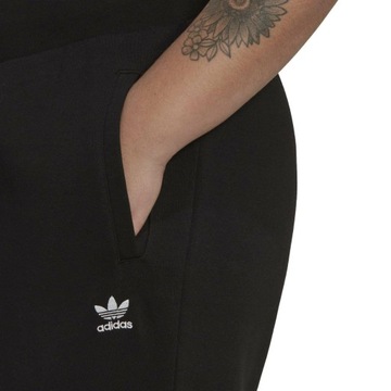 2879 ЖЕНСКИЕ СПОРТИВНЫЕ БРЮКИ ADIDAS ORIGINALS, ЧЕРНЫЕ СПОРТИВНЫЕ БРЮКИ ИЗ ХЛОПКА, 3XL