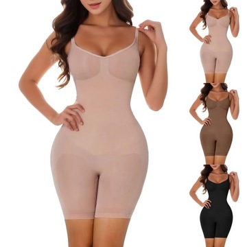 Bodysuit Shapewear Women Full Body Shaper Tummy Co