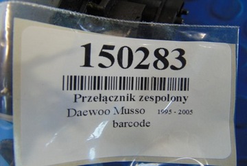 DAEWOO MUSSO PŘEPÍNAČ KOMBINOVANÝ 610W0017