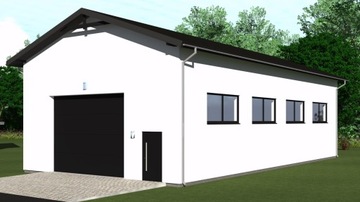 PROJEKT BUDYNKU GOSPODARCZEGO G2245