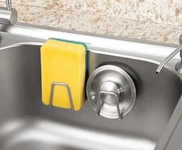 Вешалка самоклеящаяся, крючок 3М, ДЛЯ КУХОННОЙ ГУБКИ