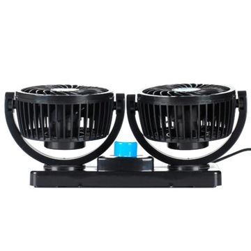 МОЩНЫЙ ВЕНТИЛЯТОР, ДВОЙНОЙ АВТОМОБИЛЬНЫЙ ВЕНТИЛЯТОР, 12 В