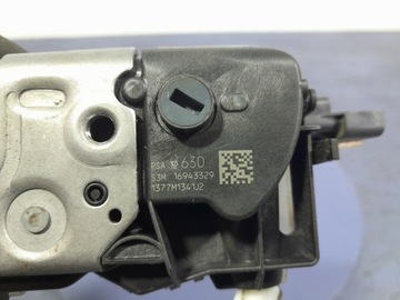 PEUGEOT 508 I FACELIFT ZÁMEK DVEŘE PŘEDNÍ LEVÝ 6 PIN EU KEYLESS 192630