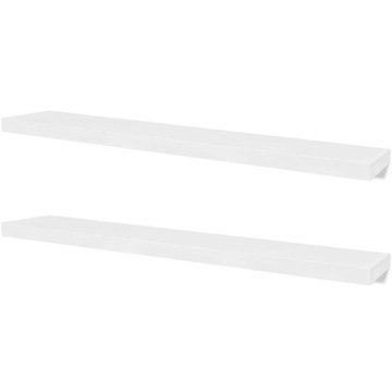 Regał VidaXL Inna kolekcja 120 cm x 3,8 cm x 20 cm biały